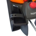 Fotelik rowerowy Hamax Siesta szaro-pomarańczowy + adapter na ramę