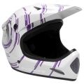 Kask rowerowy Fullface SixSixOne 661 Evolution Inspiral biało-purpurowy