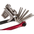 Multitool Crank Brothers M19 czarno-czerwony