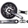 Mechanizm korbowy Shimano SLX FC-M670 czarny - 48x36x26 175mm
