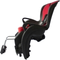 Fotelik rowerowy Hamax Sleepy czarno-czerwony + adapter na ramę