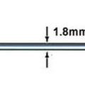 Sapim Race Szprycha cieniowana 254-302mm srebrna 36 szt.