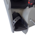 Fotelik rowerowy Hamax Kiss szaro-czarny + adapter na ramę