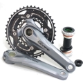 Mechanizm korbowy Shimano Deore FC-M610 srebrny