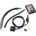 Licznik rowerowy przewodowy Cateye Enduro CC-ED400 czarno-czerwony