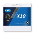 KMC X10 Łańcuch 10 rzędowy 114 ogniw + spinka