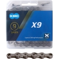 Łańcuch KMC X9 szary
