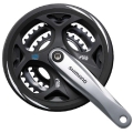 Mechanizm korbowy Shimano FC-M311 srebrny