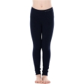Legginsy dziecięce Brubeck Comfort Cotton Junior granatowe