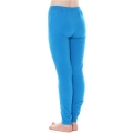 Legginsy dziecięce Brubeck Comfort Cotton Junior lazurowe