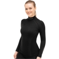 Bluza damska z długim rękawem Brubeck Extreme Wool czarna