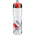 Elite Ombra Bidon przeźroczysty czerwona grafika - 950ml