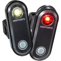 Zestaw lampek rowerowych Kryptonite Avenue F-65 & Avenue R-30