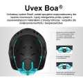 Kask narciarski / snowboardowy Uvex P2us czarny