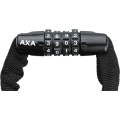 AXA Rigid Code Zapięcie rowerowe linka szyfr 120cm czarne