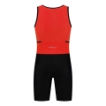Kombinezon triathlonowy Rogelli Florida czerwono-czarny - XXL