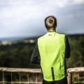 Kamizelka rowerowa Rogelli Strike żółta - M