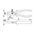 Szczypce do ściągania izolacji Unior 478/1BI