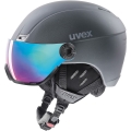 Kask narciarski Uvex HLMT 400 Visor Style szary