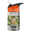 Camelbak Eddy Kids Vacuum Insulated Butelka termiczna 400ml srebrno pomarańczowa