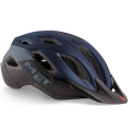 Kask rowerowy MET Crossover czarno-granatowy