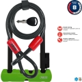 Zapięcie U-lock Abus Ultra Mini 410 + linka