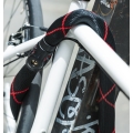 Abus Ivera Chain 7210 Zapięcie rowerowe łańcuch z zamkiem czarny z niebieskim