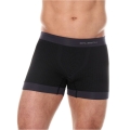 Bokserki męskie Brubeck Base Layer grafitowe - XXL