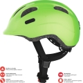 Kask rowerowy Abus Smiley 2.0 zielony