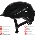 Kask rowerowy Abus Pedelec 2.0 czarny