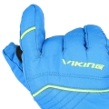 Rękawice narciarskie dziecięce Viking Kids Rimi niebiesko-żółte