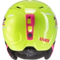 Kask narciarski Uvex Manic limonkowo-różowy