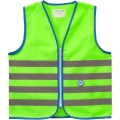 Kamizelka odblaskowa dziecięca Wowow Fun Jacket zielona
