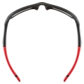 Okulary rowerowe dziecięce Uvex Sportstyle 507 czarno-czerwone