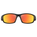 Okulary rowerowe dziecięce Uvex Sportstyle 507 czarno-czerwone