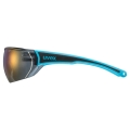 Okulary rowerowe Uvex Sportstyle 204 niebiesko-czarne