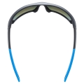 Okulary rowerowe Uvex Sportstyle 225 czarno-niebieskie