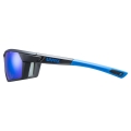 Okulary rowerowe Uvex Sportstyle 225 czarno-niebieskie