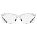 Okulary rowerowe Uvex Sportstyle 802 V Small białe