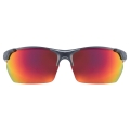 Okulary rowerowe Uvex Sportstyle 114 czarno-czerwone +wymienne szkła