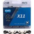 Łańcuch KMC X11 srebrny-czarny