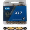 Łańcuch KMC X12 Ti-N złoto-czarny