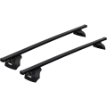 Bagażnik Dachowy Thule SquareBar Evo Opel Astra Sports Tourer 5-dr Kombi 2010-2015 zintegrowane relingi czarny