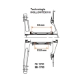 Shimano Deore XT FC M8100 Korba rowerowa Hollowtech II 2x12