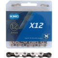 Łańcuch KMC X12 srebrno-czarny