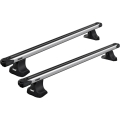 Bagażnik Dachowy Thule SlideBar Evo Ford Focus 5-dr Kombi Mk.III 2011-2018 dach normalny srebrny