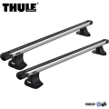 Bagażnik Dachowy Thule SlideBar Evo Ford Focus 5-dr Kombi Mk.III 2011-2018 dach normalny srebrny