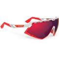 Okulary rowerowe Rudy Project Defender RP Optics biało-czerwone
