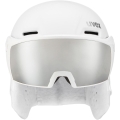Kask narciarski snowboardowy Uvex Hlmt 700 Visor biały