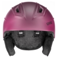 Kask narciarski Uvex Fierce fioletowy